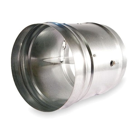 DAYTON 2TFZ7 Round Fire Damper, 165 Deg F, 13-5/8 In. D
