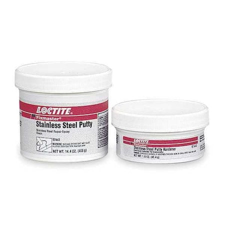 Loctite 235613 Putty, 1 lb Container Size, Can, EA 3476, Metallic Gray