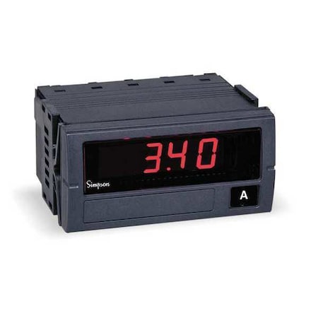Simpson Electric F35-1-72-0 Digital Panel Meter, Process
