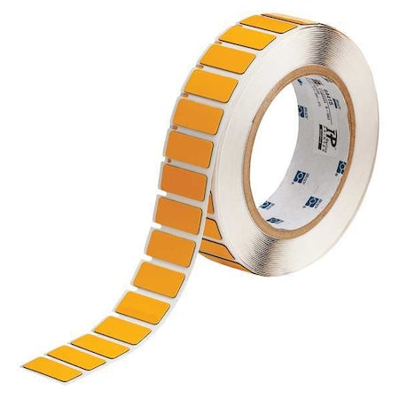 Brady THTEP-171-593-.5YL Raised Panel Label, Yellow, Labels/Roll: 500