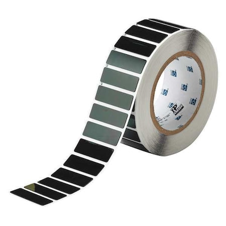 Brady THTEP-172-593-.5BK Label, Black, Labels/Roll: 500