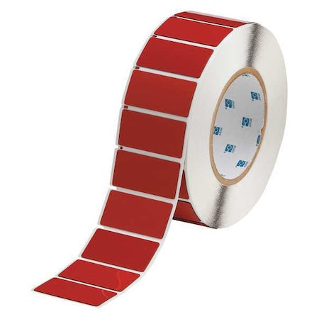 Brady THTEP-173-593-.5RD Label, Red, Labels/Roll: 500