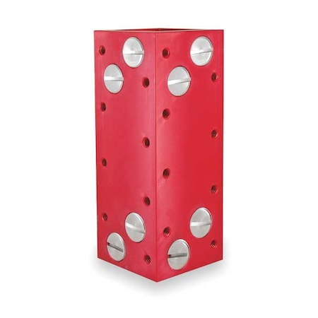 Simplicity SBL24-4E Square Bearing, 4 Sided, 6 In L, For PST24