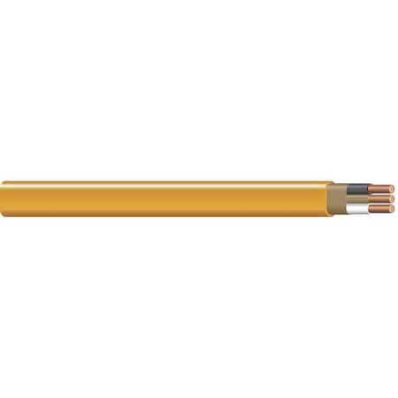 Romex 28829028 Non-Metallic Building Cable, NM-B, 10 AWG, 2C with Ground C, Orange, PVC, Solid, 600V AC, 100 ft