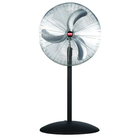 DAYTON 20947 Standard Duty Quiet Design Industrial Fan, Pedestal Mount, 20 in Blade Dia, 115V, Oscillating