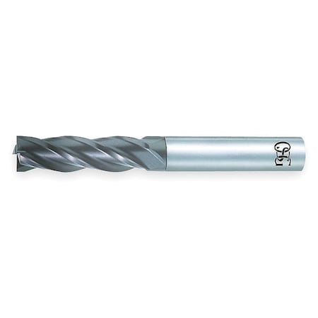 OSG 70401416 End Mill, Stub, Carbide, 3/8,4 FL, Sq End
