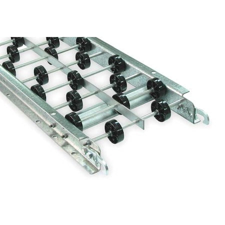 Ashland Conveyor 12X10X05GP Skate Wheel Conveyor, 12