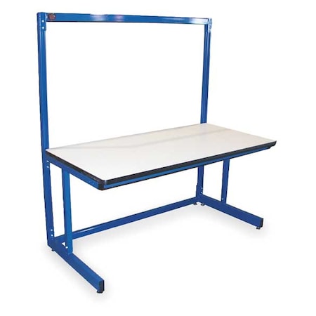PRO-Line B7230SSP Bolted Workstation, Laminate, 72