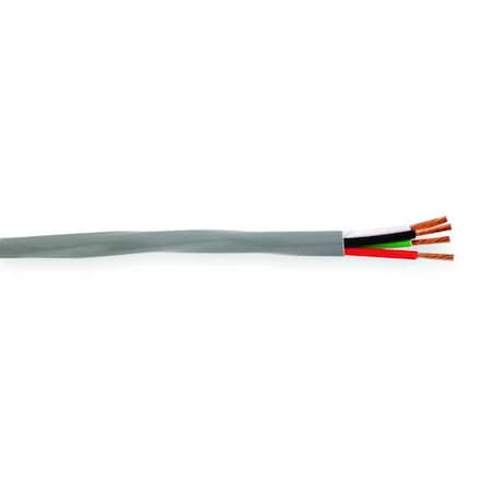 Carol C4065A Communication Cable, 8 C, Gray, PVC, 100 ft.