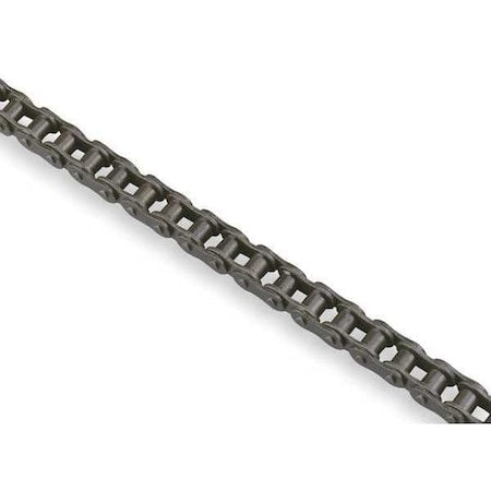 Tsubaki 80 TW 10 Roller Chain, Riveted, 80 ANSI, 10 ft.