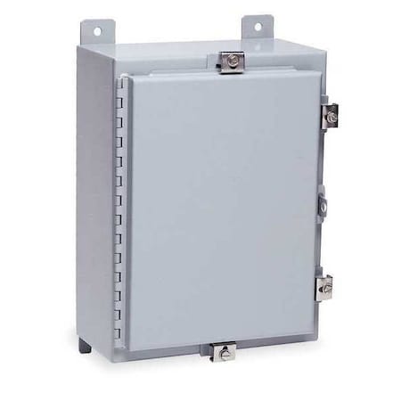 Wiegmann N4363010 Padlockable Hasp with Clamps Electrical Enclosures, 36 in H, 10 in D, 30 in W, 12, 13, 4, Steel