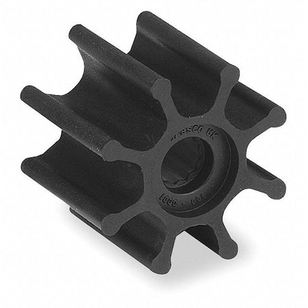 Jabsco 14282-0004 Replacement Flexible Impeller, Viton