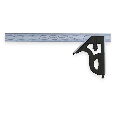 Starrett C11H-6-4R Combination Square Set, 6 In, 2 Pc