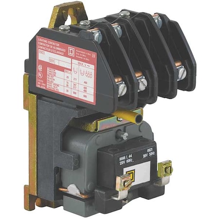 Square D 8903LO30V04 277V AC Electrically Held Lighting Contactor 3P 30A