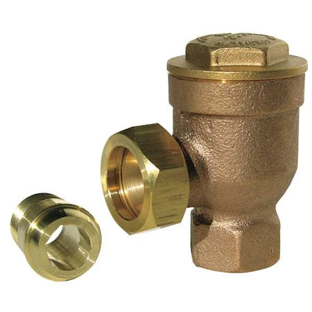 Bell & Gossett 17C-A-3-25 Steam Trap, 25 psi, Brass, 3/4 in, 2 Ports