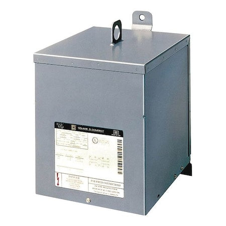 Square D 5S4F General Purpose Transformer, 5 kVA, NEMA 3R, 120/240V AC, 600V AC