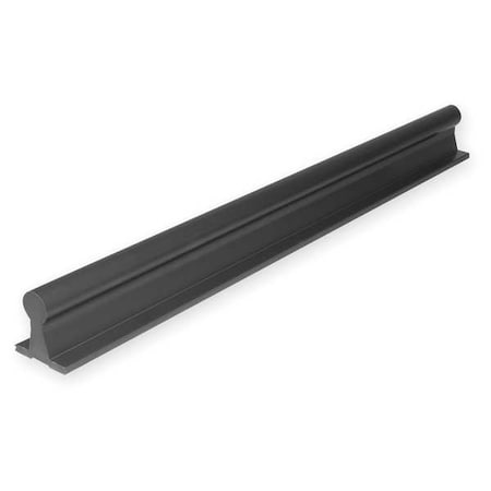 PBC Linear CCR16-036.000 Lin Shaft w/Supp Rail, Aluminum, 1 In D, 36 In