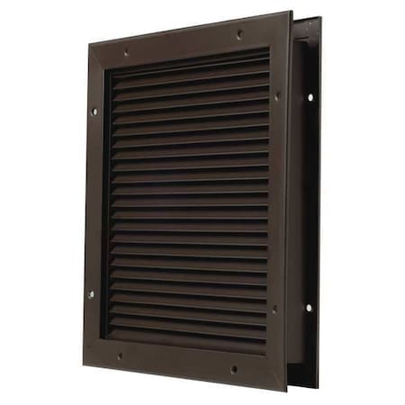 National Guard L-700-BFDKB-24x24 Louver, No Vision, Dk Bronze, 24x24