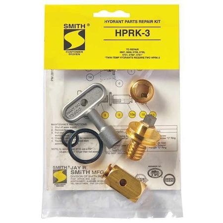 JAY R. Smith Manufacturing HPRK-3 Hydrant Repair Kit
