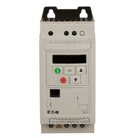 Eaton DC1-S17D0NN-A20CE1 Variable Frequency Drive, 1/2 HP, 115V AC, Cutler-Hammer