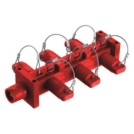 Hubbell Wiring Device-Kellems HBL7DBR Distribution Block, 600V AC/250V DC, Brwn