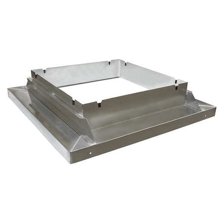 DAYTON 20UV27 Roof Curb Adapter, 40-1/2 In., 29-1/2 In.