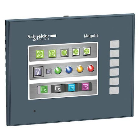Schneider Electric HMIGTO1310 Touch Panel, 3.5 in. TFT Color, 96 MB Flash