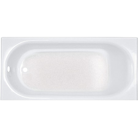 American Standard 2397202.020 Recess Bath, 60 in L, 30 in W, White, Americast(R), Right