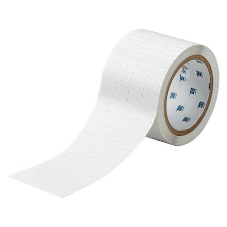 Brady THT-14-719-10 Pre-Cut Label Stock Roll, White, Matte
