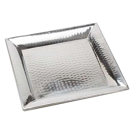 American Metalcraft HMSQ20 Hammered Tray, 20 in, Hammered