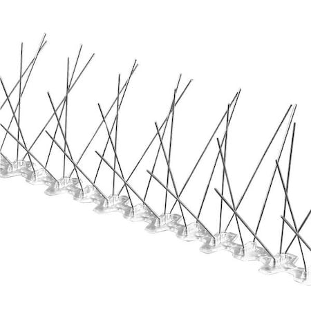 Bird Barrier BP-F150 Bird Repellent Spikes, 50 ft L, 2 1/2 in W