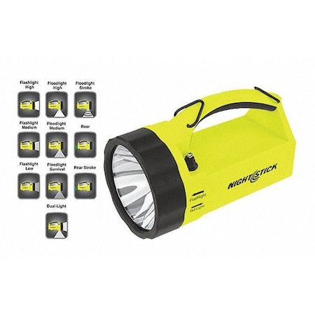 Nightstick XPR-5580G Dual Light Lantern, Rechargeable, Green
