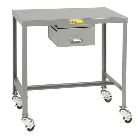Little Giant MT1-2436-24ED3R Mobile Work Table, 36 L x 24 W x 24 In. H