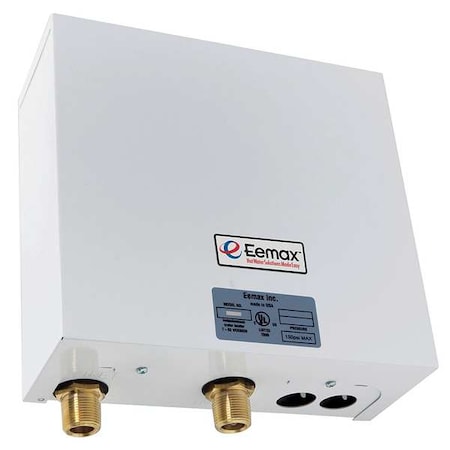 Eemax EX1608T2 EE Commercial Electric Tankless Water Heater, Eyewash, 50 Degrees to 90 Degrees F, 208V AC, 1 Phase