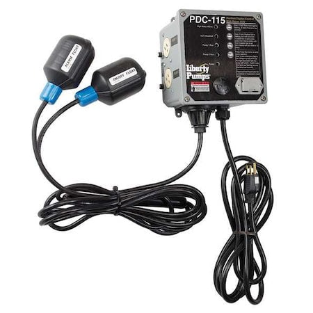 Liberty Pumps PDC-115 Pump Control Panel, 12A, Single, 115V AC