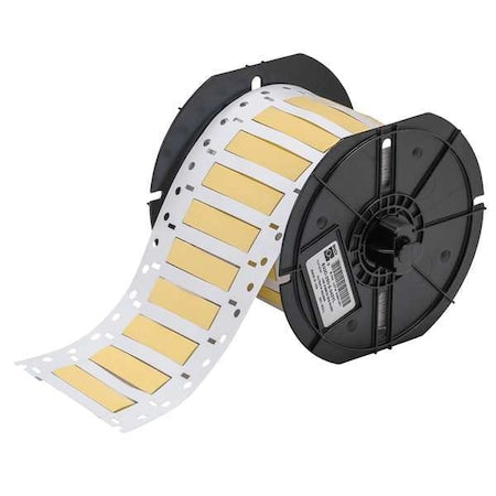 Brady B33D-250-2-342YL Label Roll, Yellow, Labels/Roll: 500