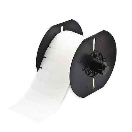 Brady B33-153-461 Label Roll, Translucent/White, Labels/Roll: 1500