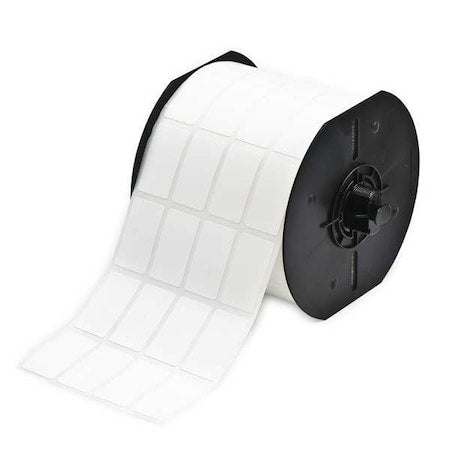 Brady B33-165-499 Label Roll, White, Labels/Roll: 2500