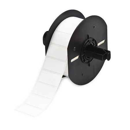 Brady B33-136-499 Label Roll, White, Labels/Roll: 1500