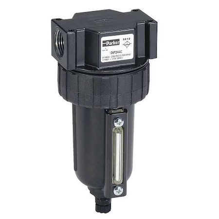 Parker 06F34BC Compressed Air Filter, 250 psi, 2.81 In. W
