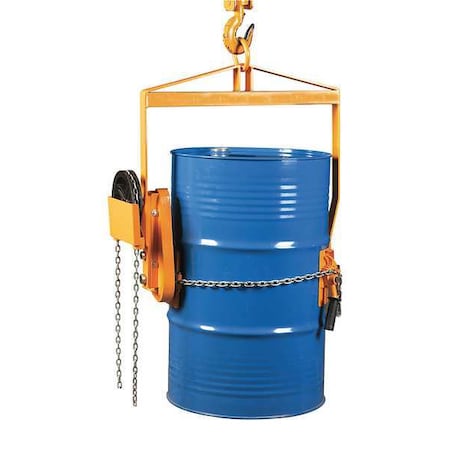 DAYTON 21VG38 Vertical Drum Lifter/Dispenser, Ylw, Steel