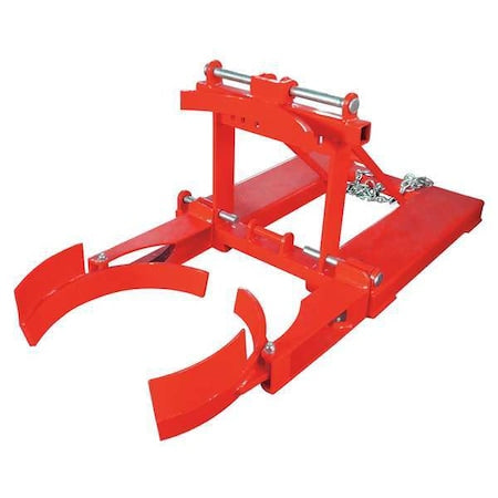 DAYTON 21VG55 Drum Lifter, 1 Drum, 55 gal, 800 lb, 56 In