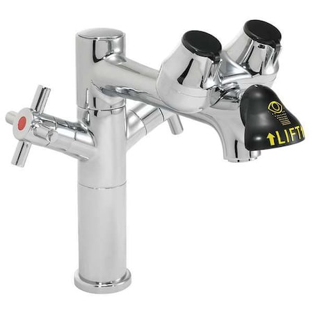 Speakman SEF-1850-8 Eyewash/Faucet Combination, Counter Mount, Counter Mounted, 10.0 H., 7.63 W