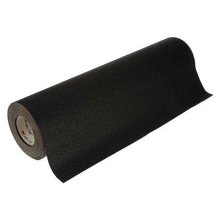 3M 610-36X60 Anti-Slip Tape Mineral Coated; Substrate: Plastic Film 60 Grit Size, Black, 3 ft. W x 60 ft. L