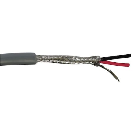 Carol C0516A Communication Cable, 6 C, Gray, PVC, 100 ft.