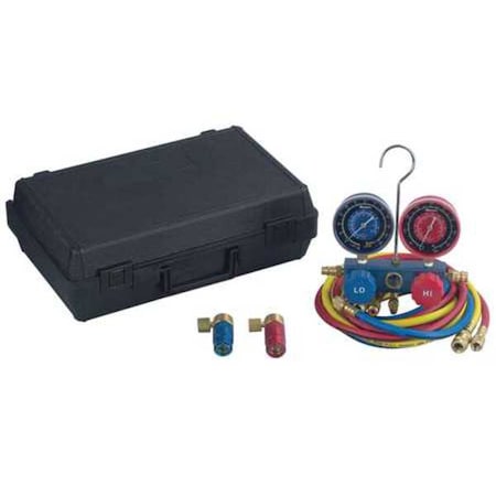 Robinair 48510 Manifold Hose Kit, 90 Manual Couplers