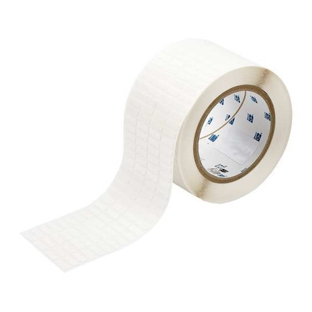 Brady THT-14-498-10 Thermal Transfer Label, White, Labels/Roll: 10,000