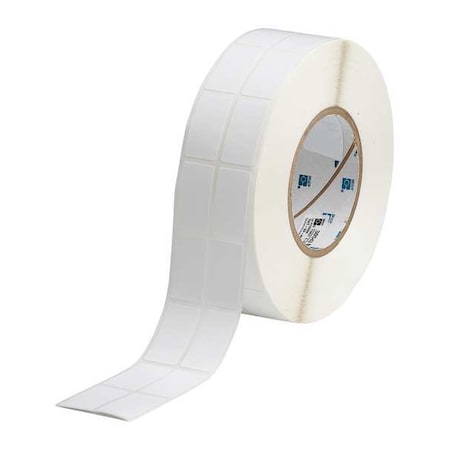 Brady THT-69-499-3 Thermal Transfer Label, White, Labels/Roll: 3000