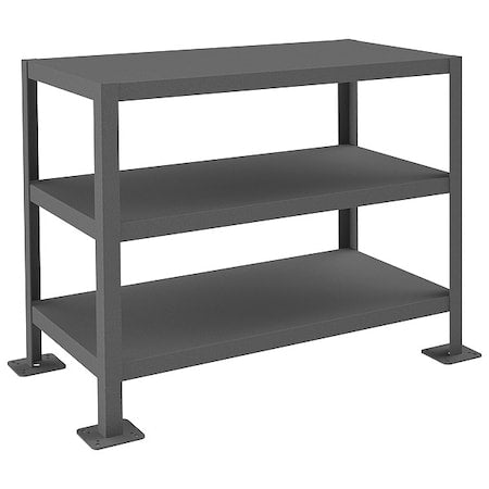 Durham MFG MT183630-2K395 Fixed Work Table, Steel, 36