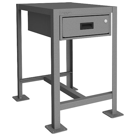 Durham MFG MTD182430-2K195 Fixed Work Table, Steel, 24